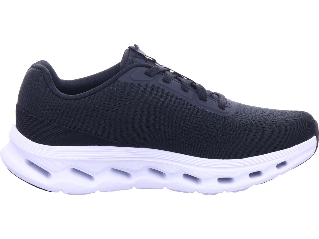 SKECHERS Men's Low-Top Shoe in Black