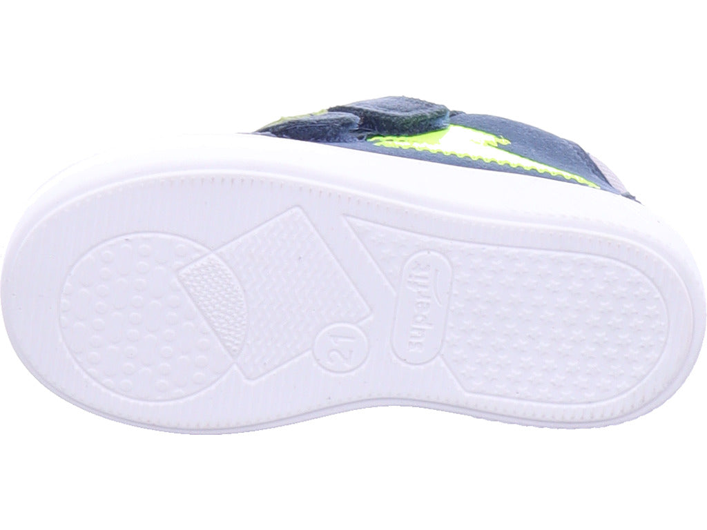 Superfit Jungen  Stiefelette Leder \ Supies in blau