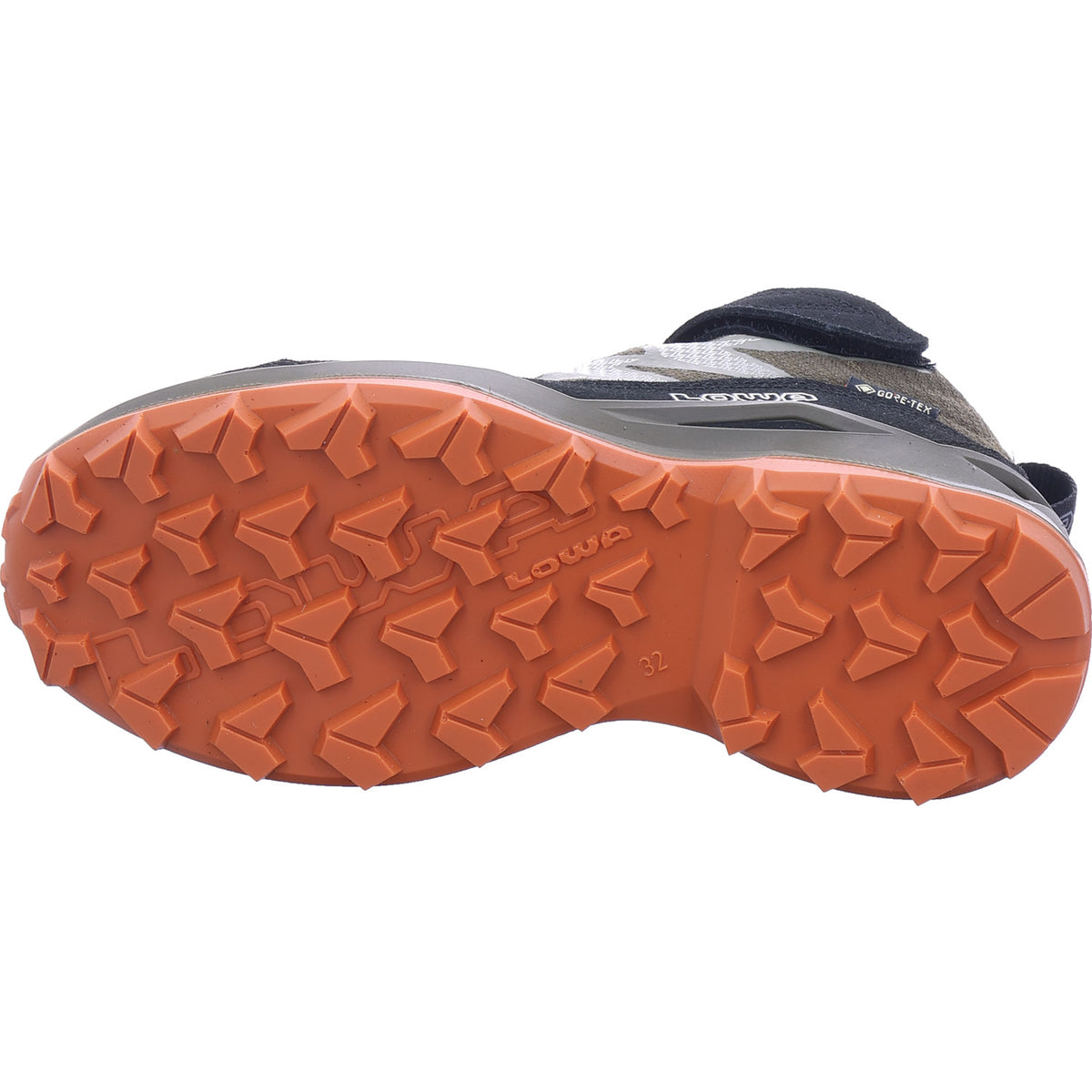 Chlapecké turistické boty Lowa Maddox Pro GTX Mid v zelené barvě