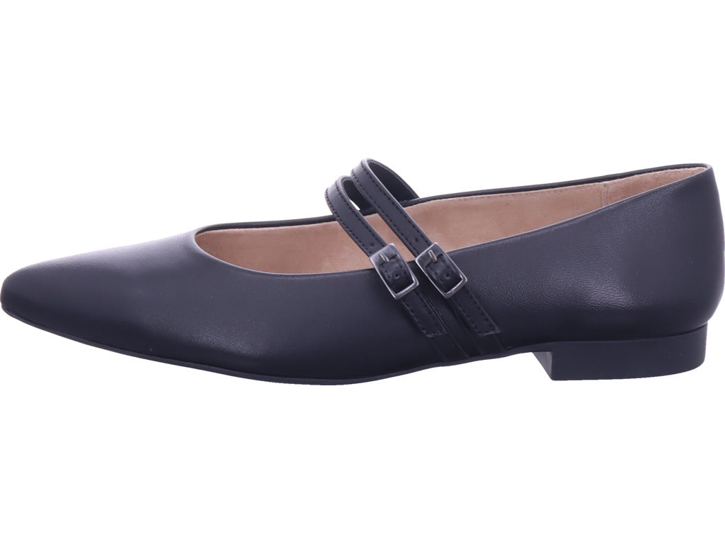 Paul Green Damen Ballerina  in schwarz