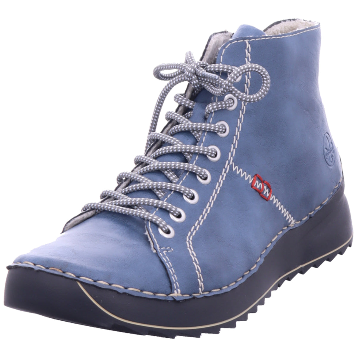 Rieker Damen Stiefel Hwk Damen Stiefel in blau