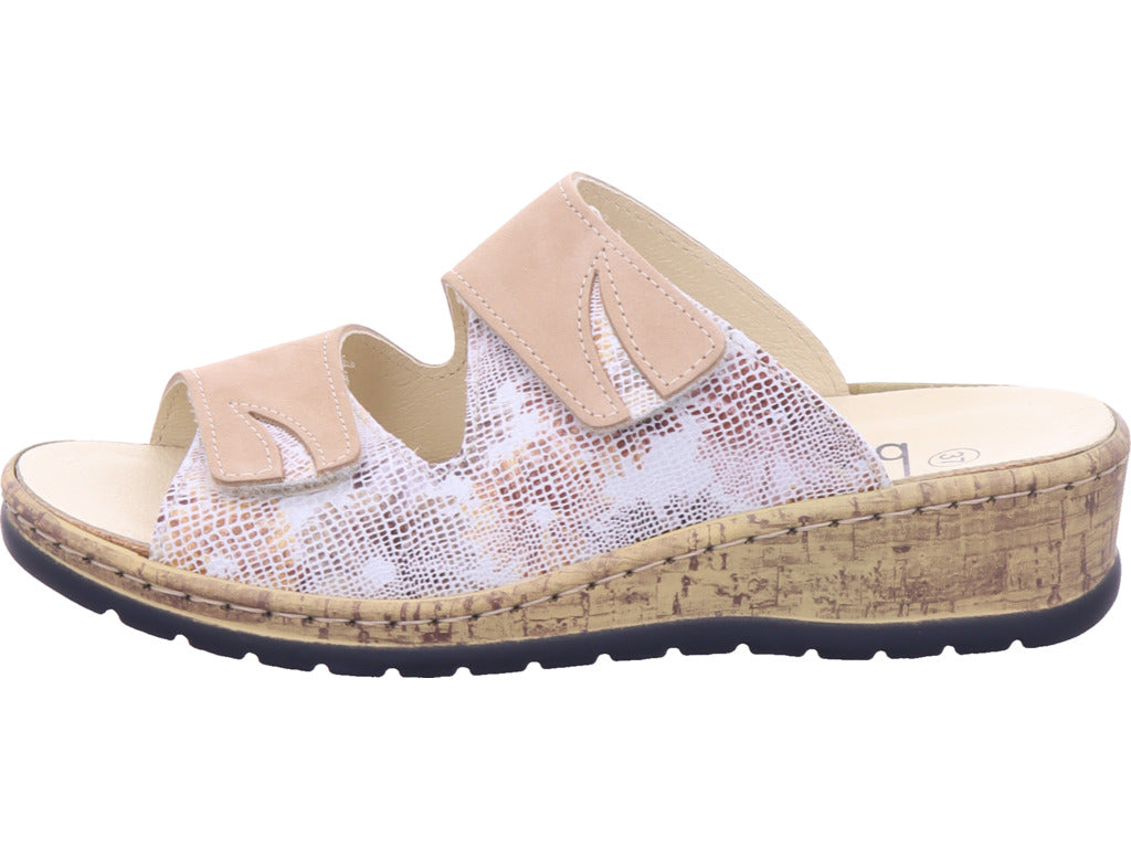 Portina Damen Pantolette  in beige