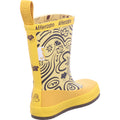 Affenzahn Jungen Gummistiefel Rainboot Vegan Plashy Tiger in gelb