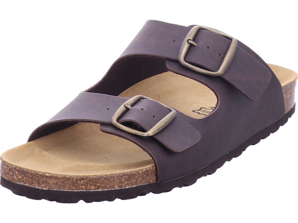 BOLD men's mules in brown