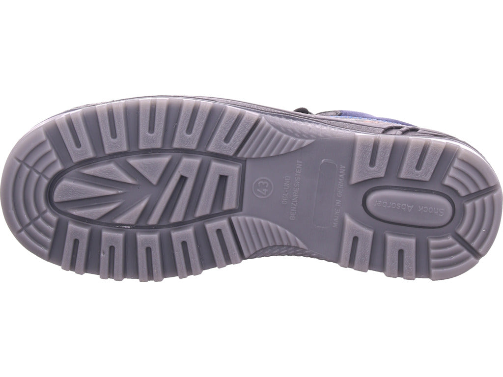 Pánská pracovní obuv s leopardím vzorem S3 v černé barvě