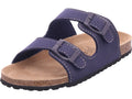 Planet Footwear Chlapecké pantofle Bio Kinder v modré barvě