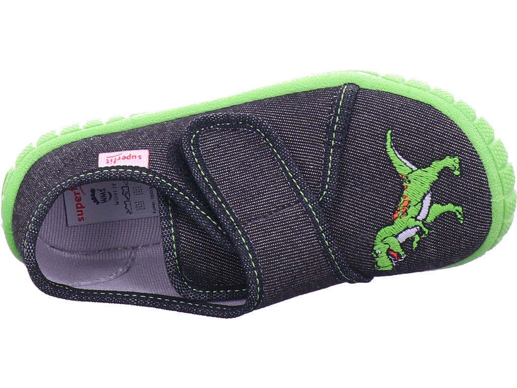 Chlapecké pantofle Legero, textilní pantofle, Bill v černé barvě