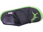 Superfit Chlapecké pantofle Pantofle Textil \ Bill v černé