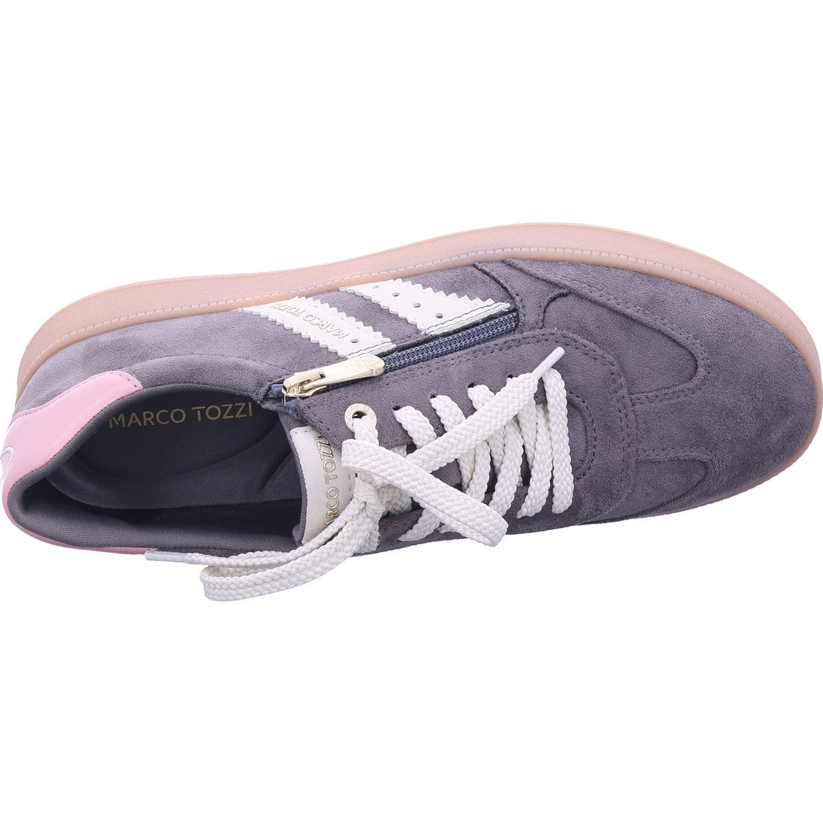 Marco Tozzi Damen Halbschuh  in grau