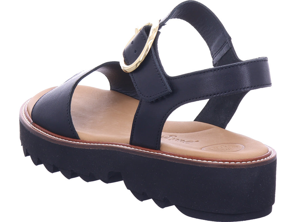 paul green Damen Sandalette  in schwarz