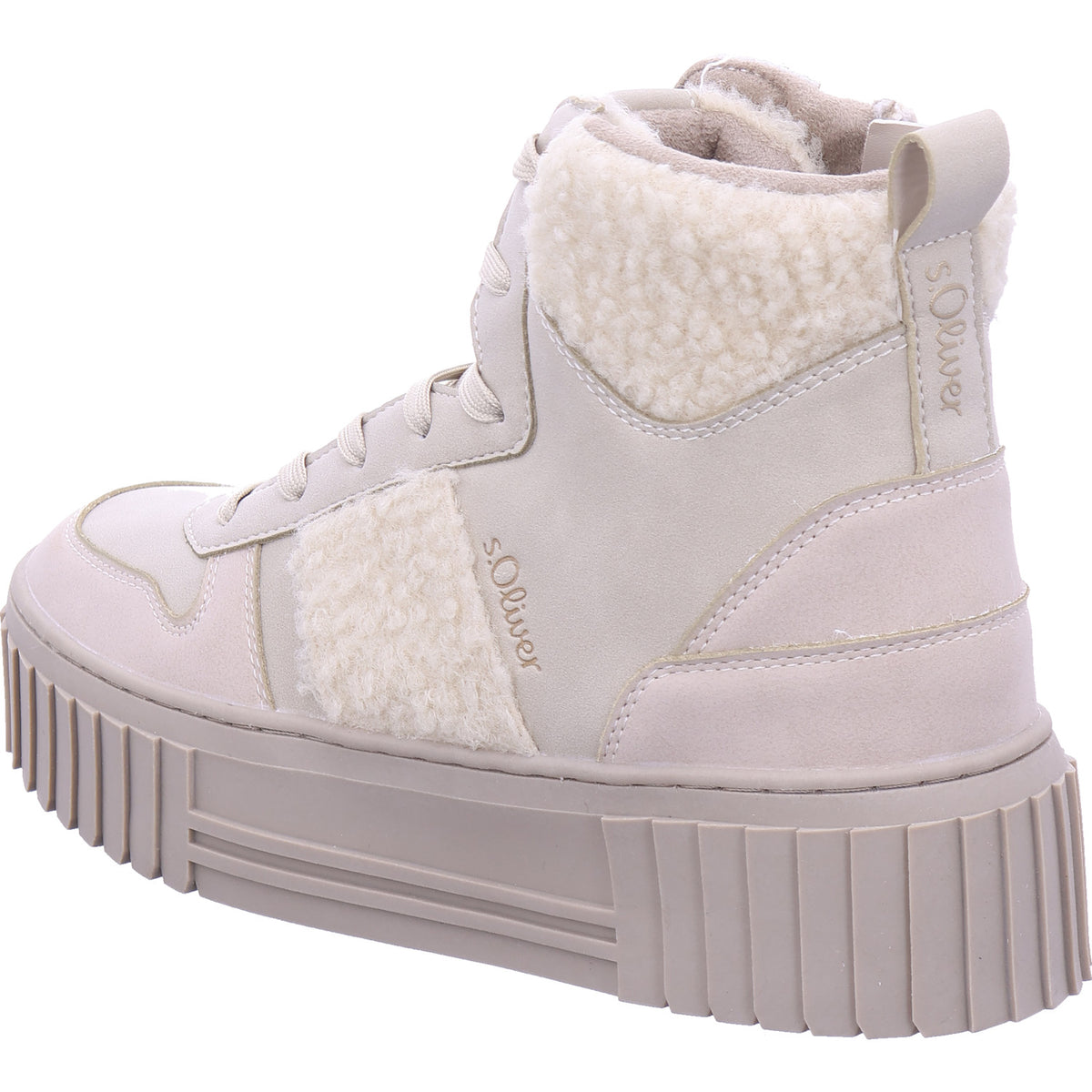 s.Oliver Damen Winterstiefel  in beige