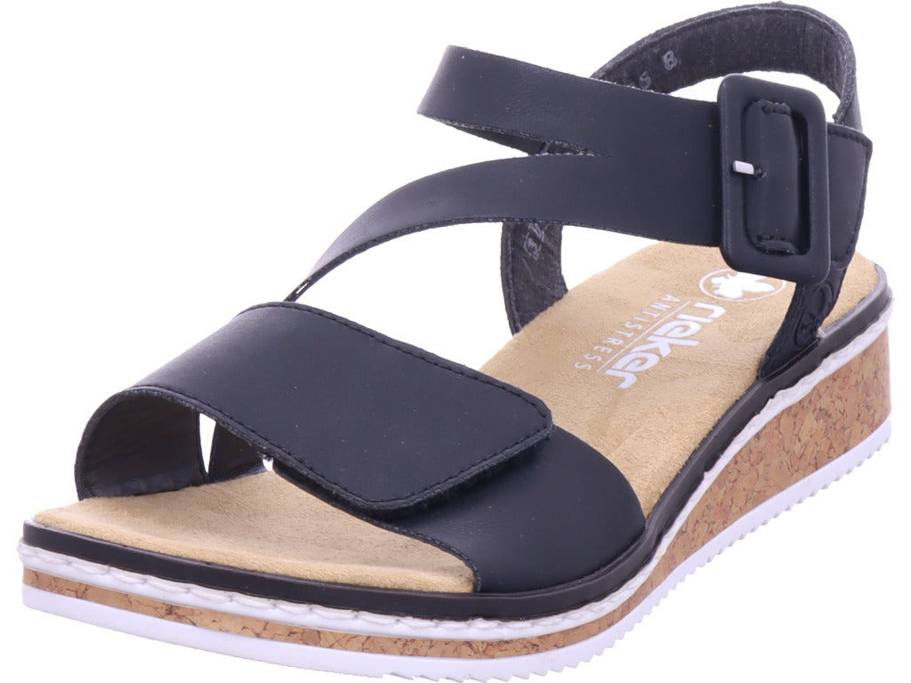 Rieker Women's Sandals Fsk Women's Sandals in black