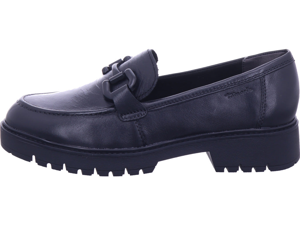 Tamaris Damen Slipper  in schwarz