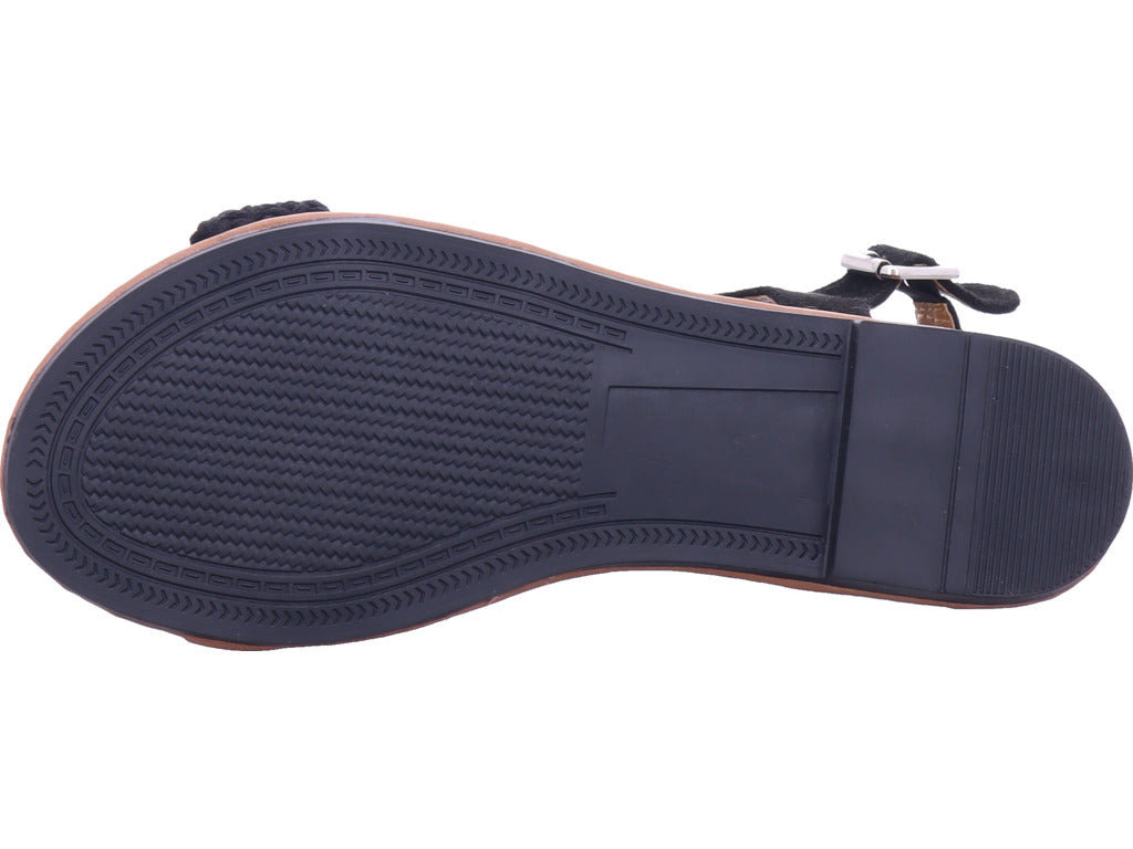 ILC Damen Sandalette  in schwarz