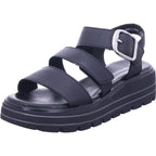 Remonte Damen Sandale  in schwarz