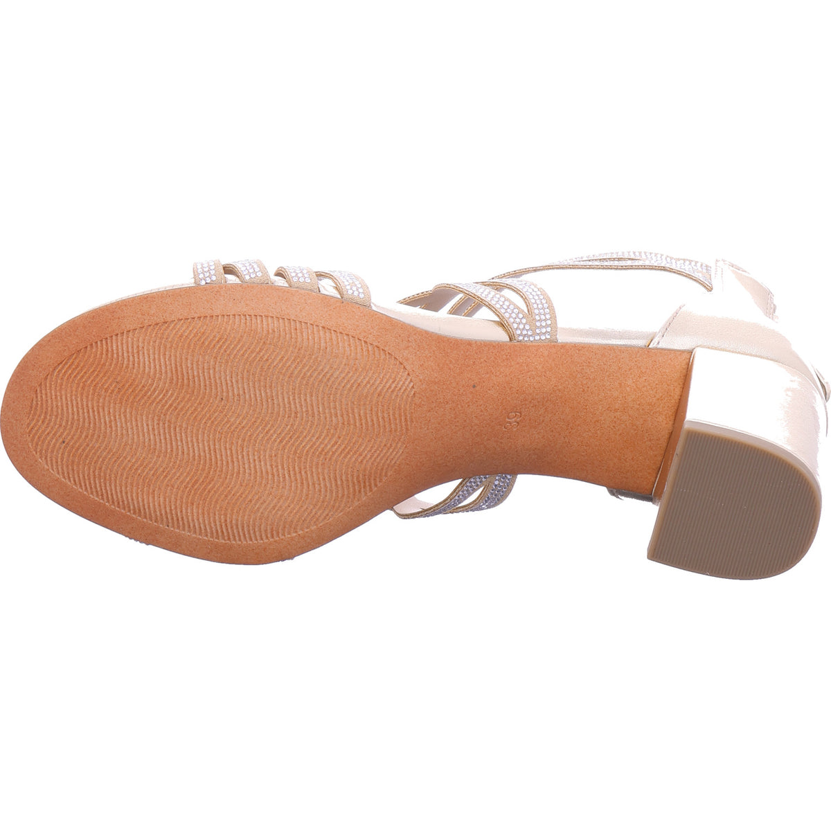 Marco Tozzi Damen Sandale  in gold