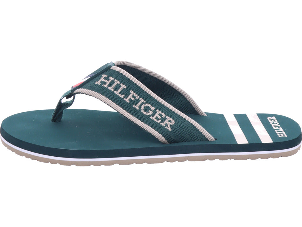 Tommy Hilfiger Herren Badeschuh Mbp Hunter in grün