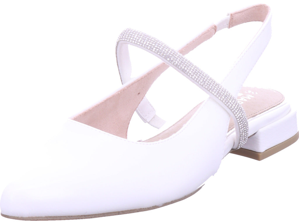 Marco Tozzi Damen Ballerina M8960044 in weiß