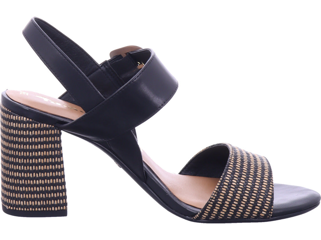 Tamaris Damen Sandalette  in schwarz