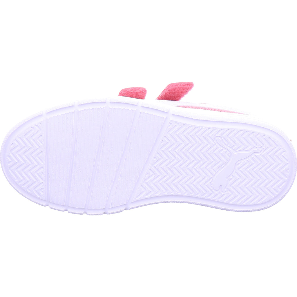 Nízké dívčí boty Puma Courtflex V3 Mesh Ps v růžové barvě