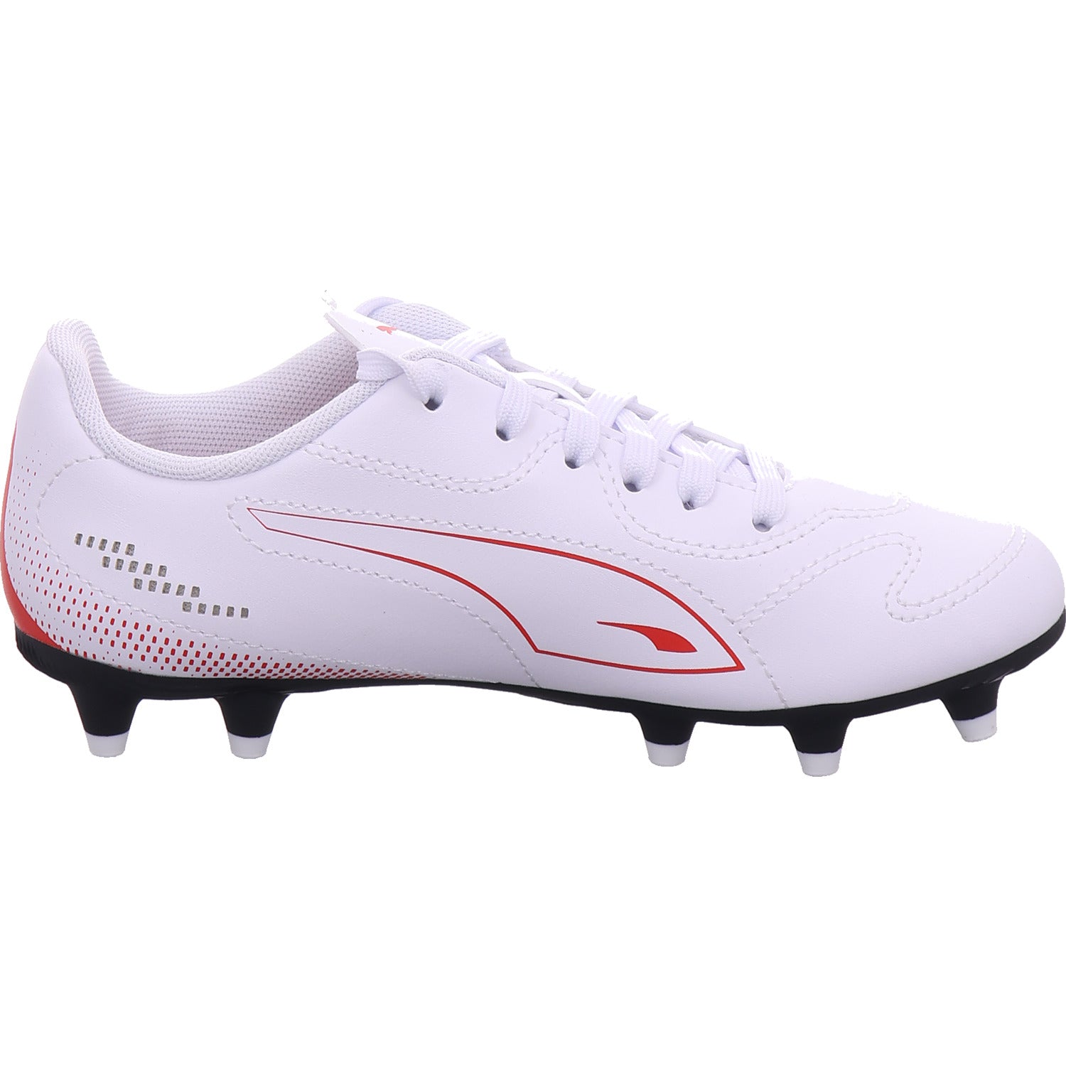 Chlapecká sportovní bota Puma Vitoria II FG AG Jr v bílé barvě