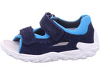 Superfit Jungen  Sandale Leder \ Flow in blau