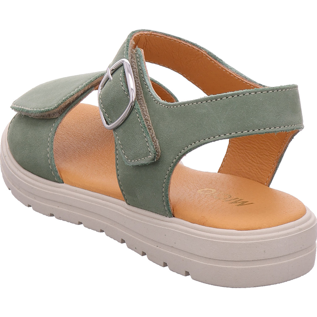 Micio Girls' Sandal in Green