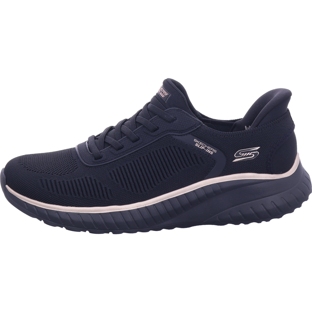 Dámské tenisky SKECHERS Bobs Squad Chaos v černé barvě