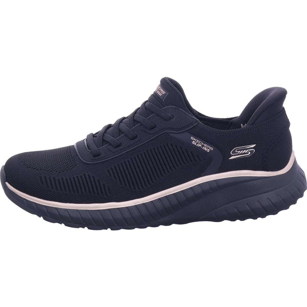 SKECHERS Damen Sneaker Bobs Squad Chaos in schwarz