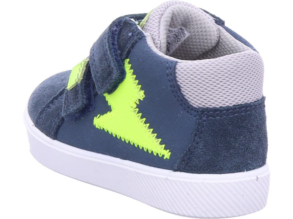 Superfit Jungen  Stiefelette Leder \ Supies in blau