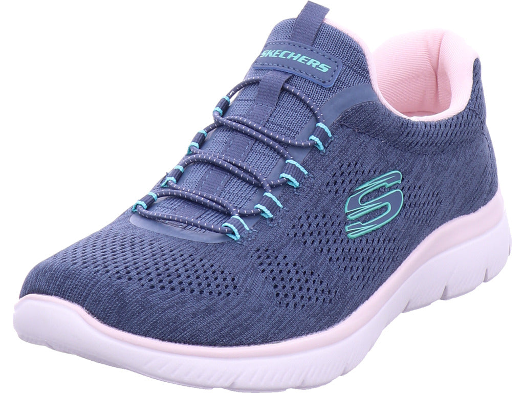 Dámská polobotka SKECHERS, modrá