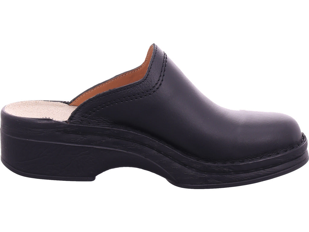 Helix Herren Pantolette  in schwarz