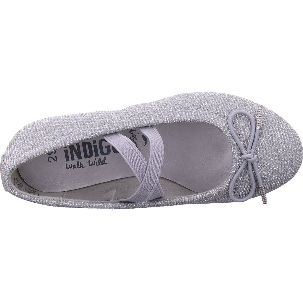 Planet Footwear Mädchen Ballerina Ballerina Kinder in silber
