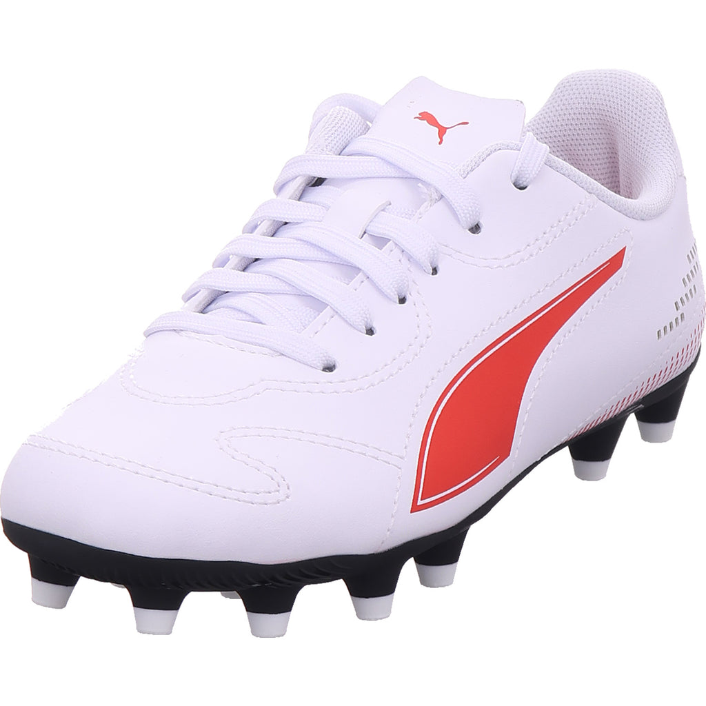 Chlapecká sportovní bota Puma Vitoria II FG AG Jr v bílé barvě