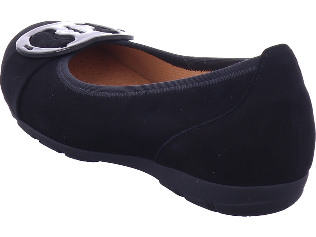 Gabor Damen Ballerina  in schwarz