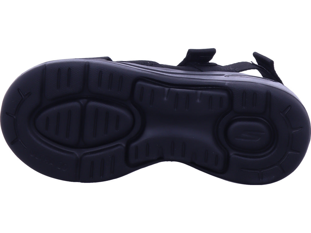 SKECHERS Damen Sandalette  in schwarz