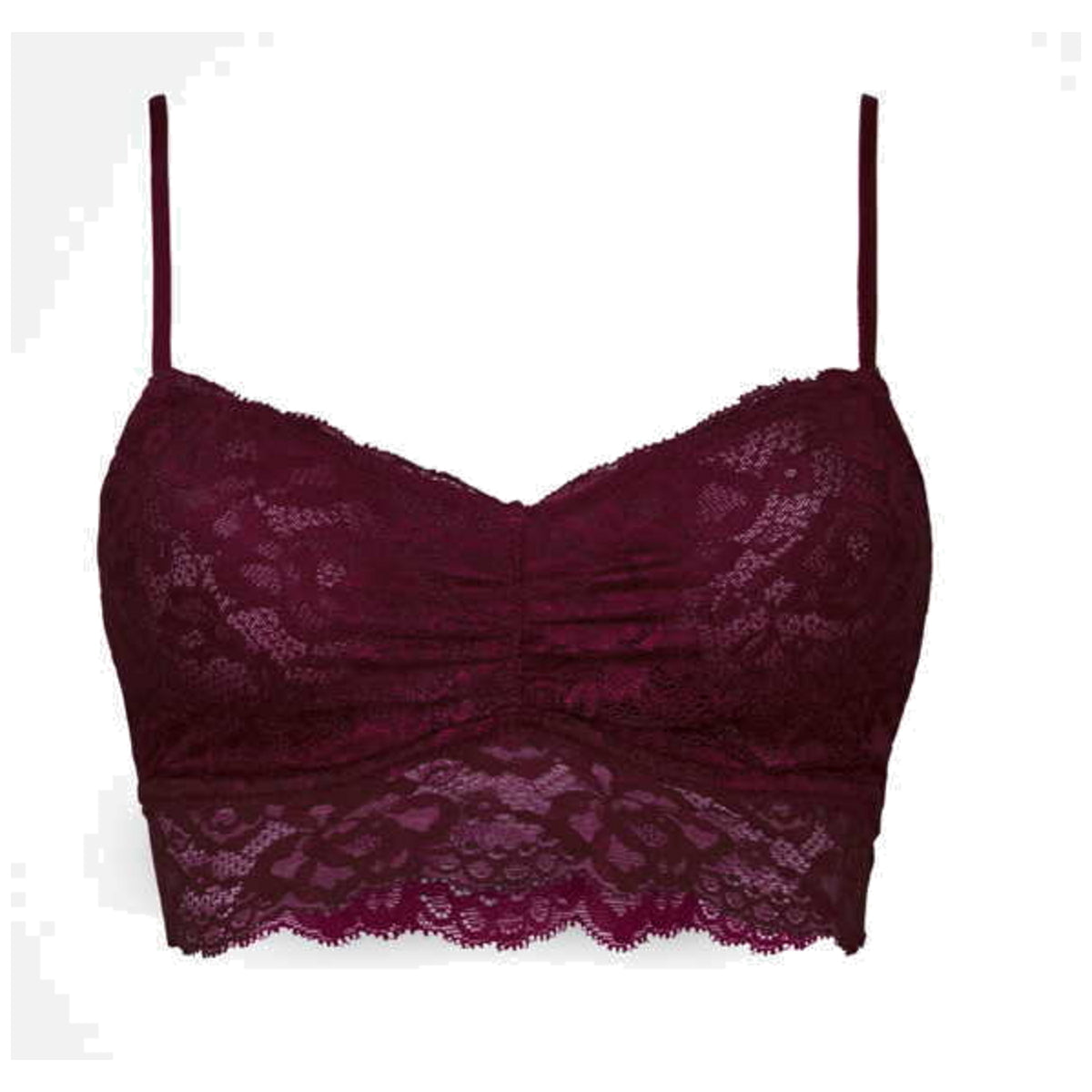 Snocks Damen Unterwäsche Bra Lace Women in bordo