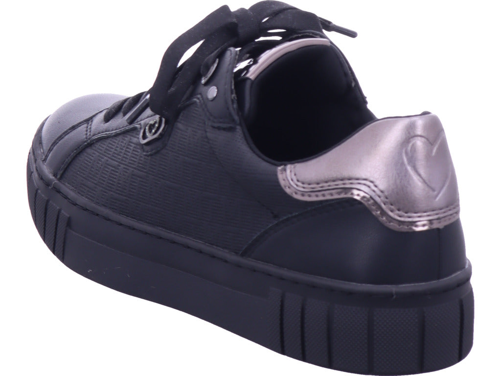 Marco Tozzi Damen Sneaker M2372745 in schwarz