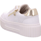 s.Oliver women's sneakers in white