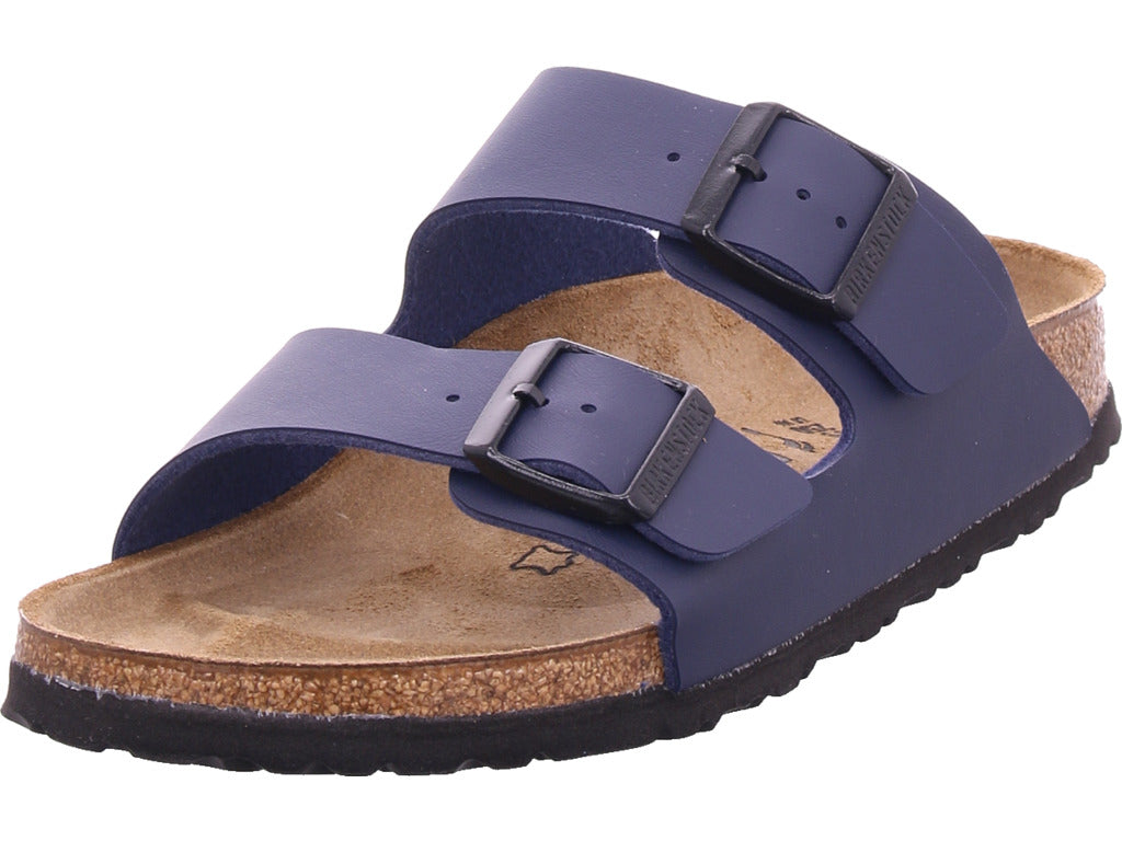 Dámské pantofle Birkenstock Arizona Bf modré barvy