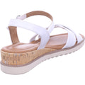 Tamaris Damen Pantolette  in weiß