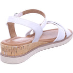 Tamaris Damen Pantolette  in weiß