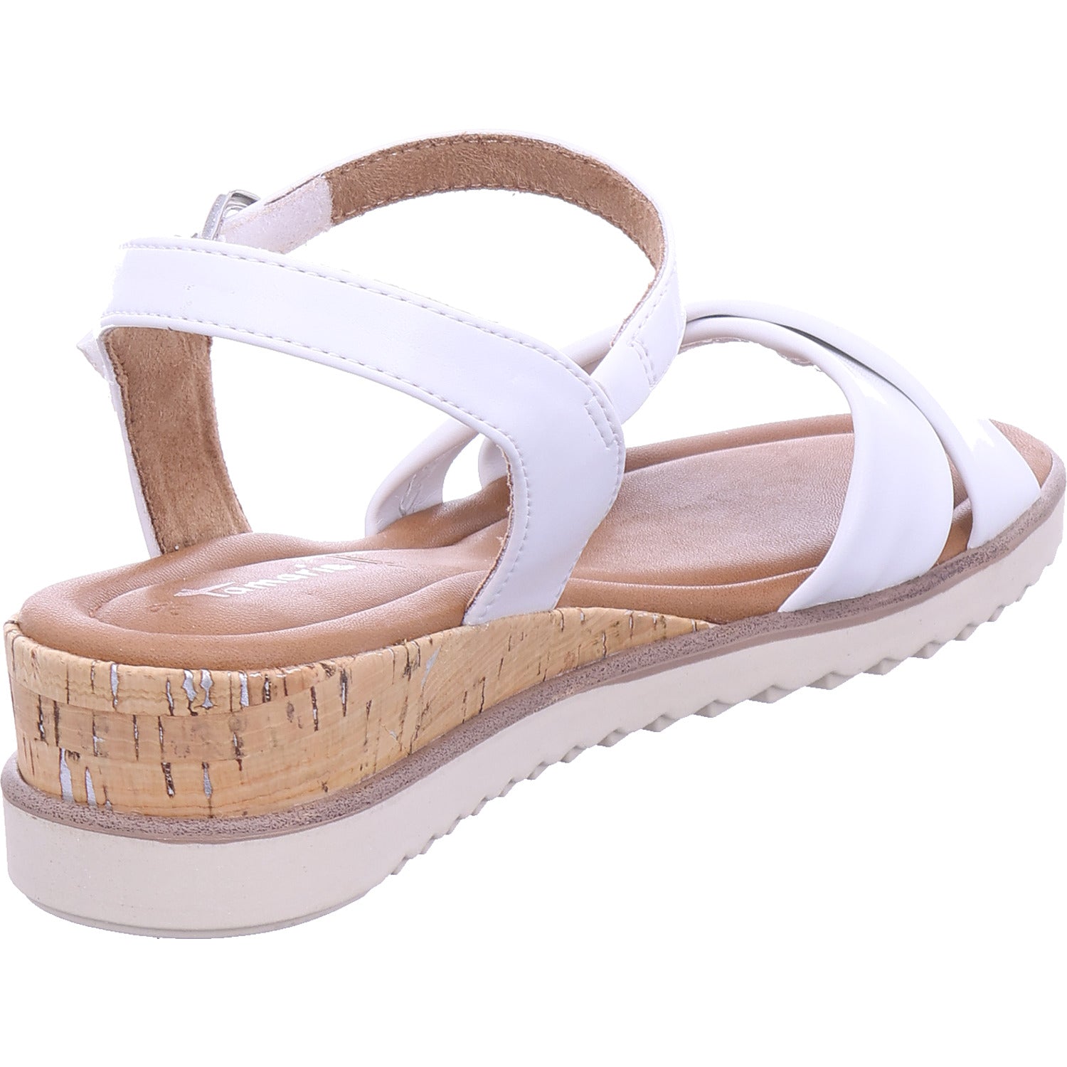 Tamaris Damen Pantolette  in weiß