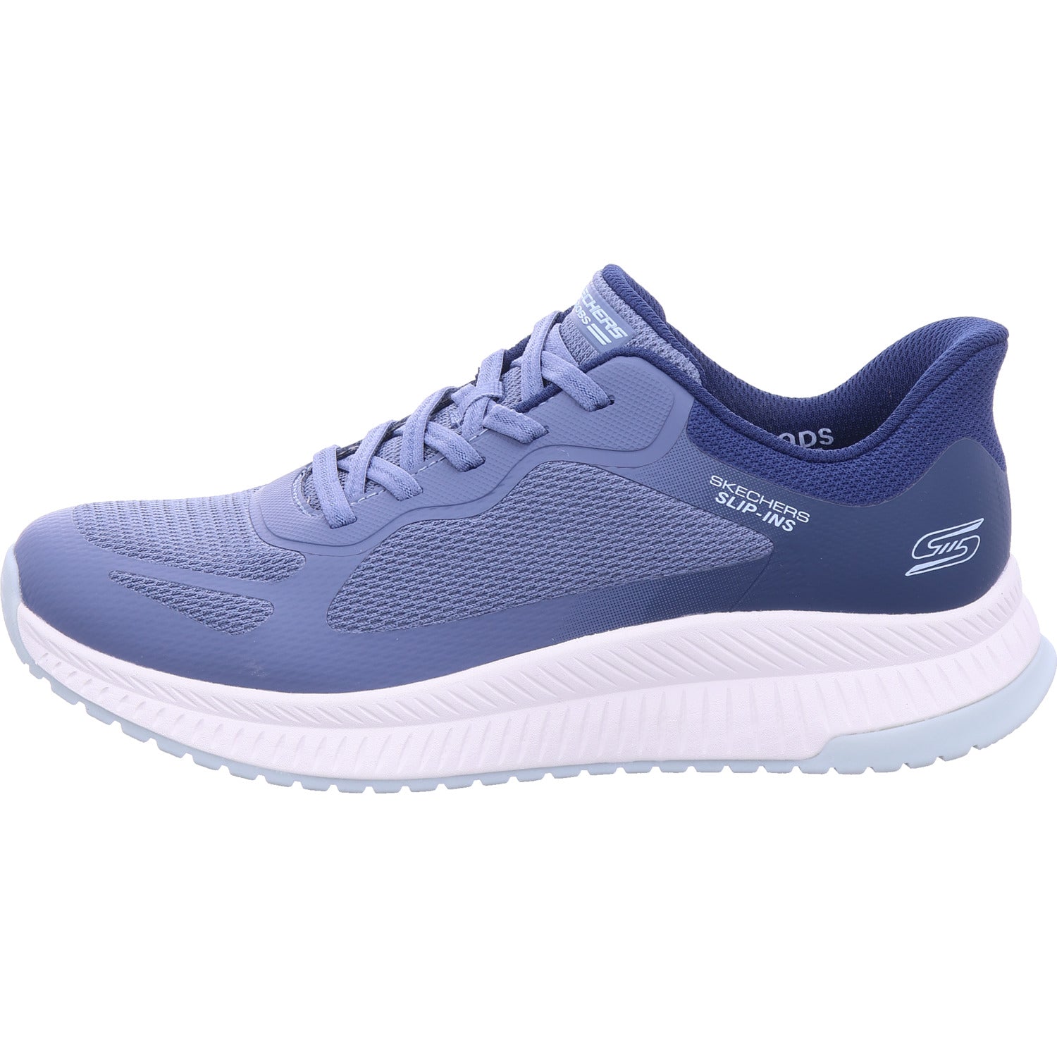 Dámské pantofle SKECHERS v modré barvě