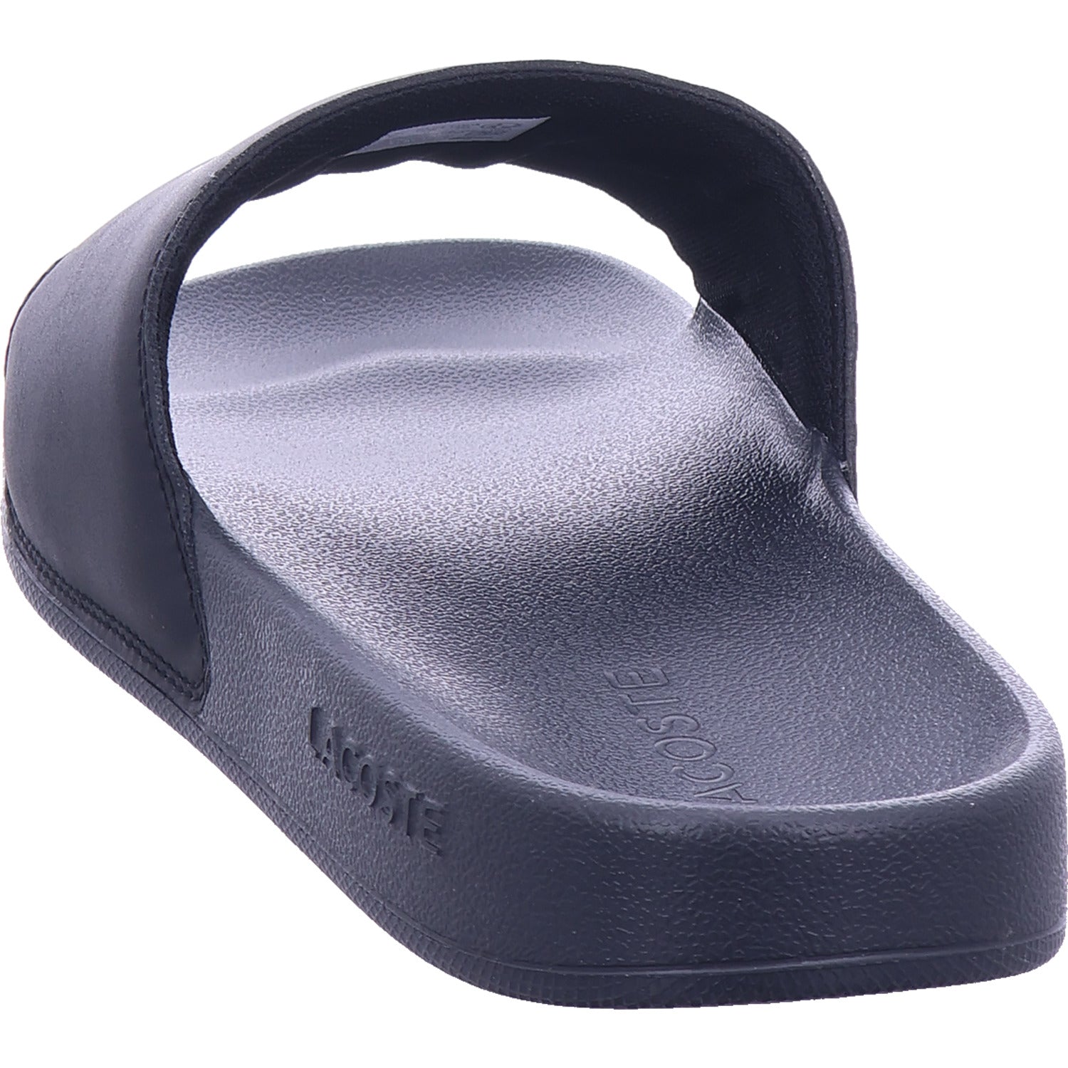 Lacoste Herren Pantolette Serve Slides in schwarz