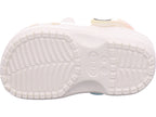 Crocs Unisex - Kinder Badeschuh Classic I Am Rainbow in weiß