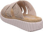 Rieker Women's Mule Fsk Women's Sandals in beige