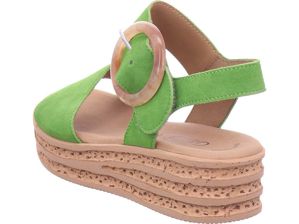 Gabor Damen Sandalette  in grün