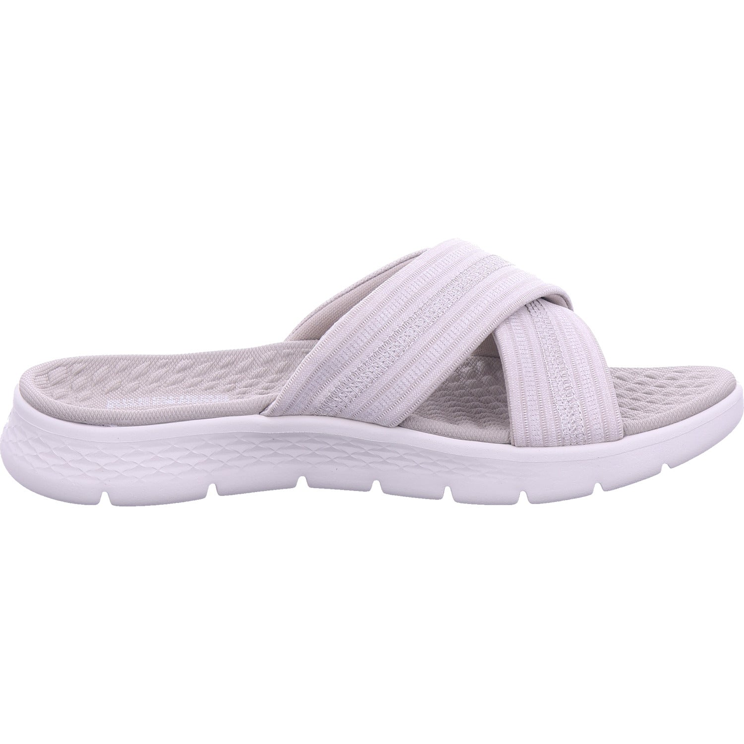 SKECHERS Dámská pantofle Go Walk Flex v šedé barvě