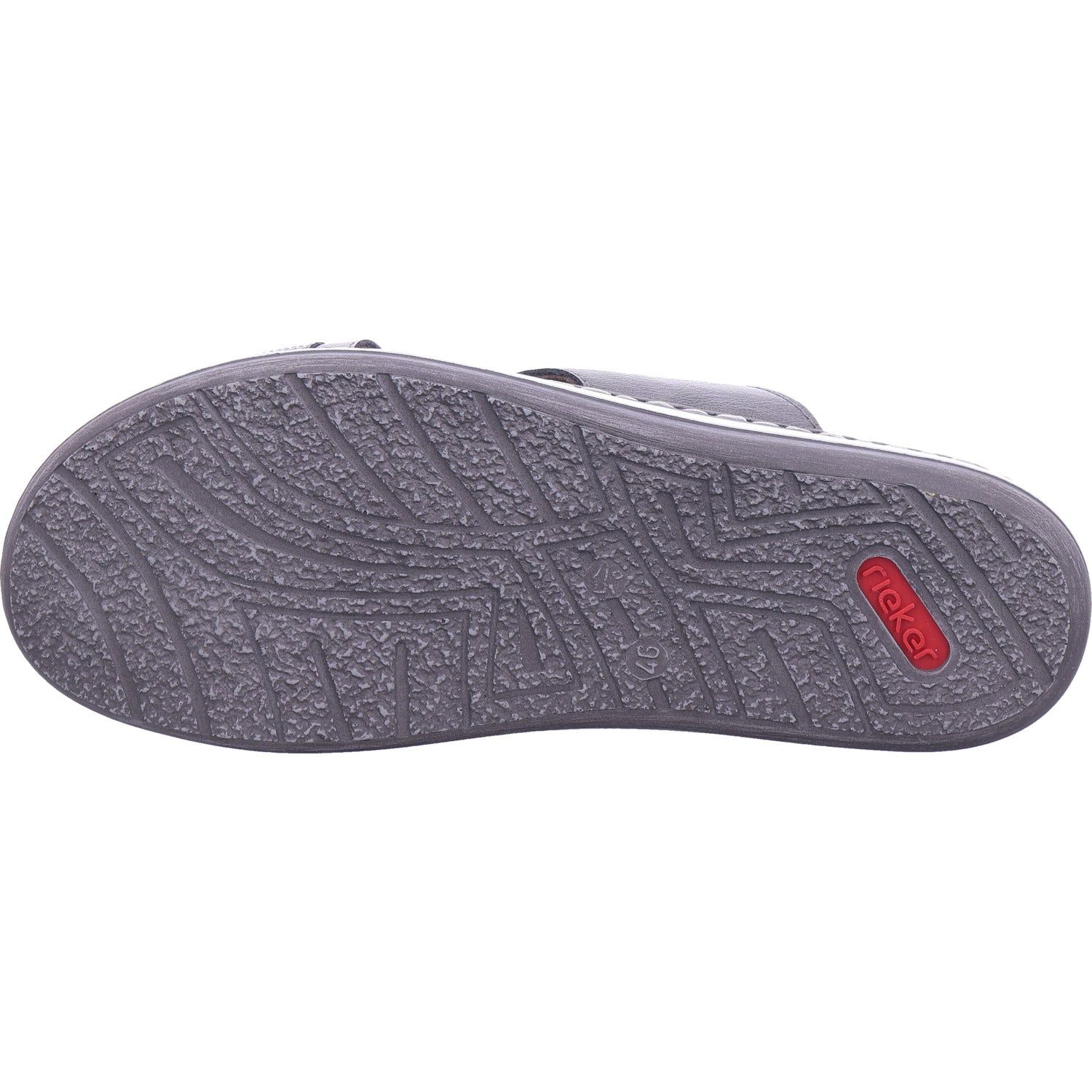 Rieker Men's Mule in Grey